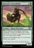 Card Scan of Outcaster Greenblade | OTJ