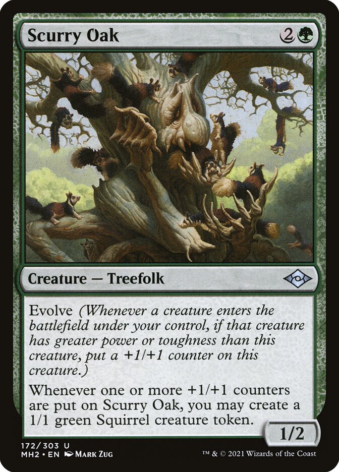 Card Scan of Scurry Oak | MH2