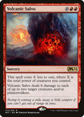 Card Scan of Volcanic Salvo | M21