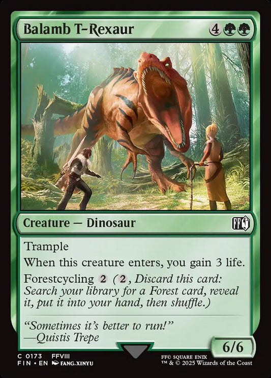 Balamb T-Rexaur | FIN