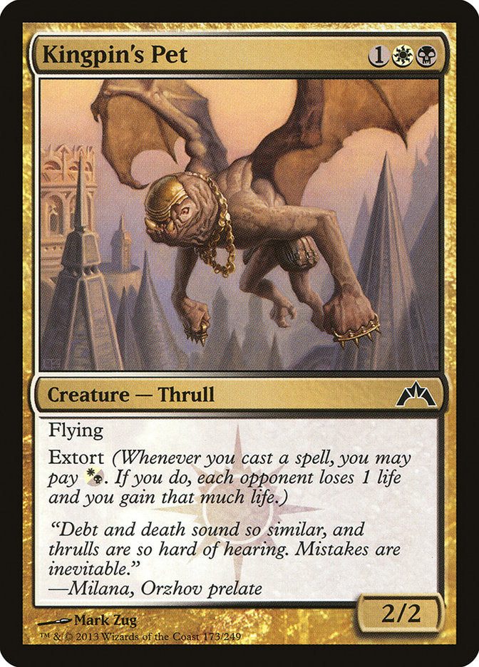 Card Scan of Kingpin's Pet | GTC