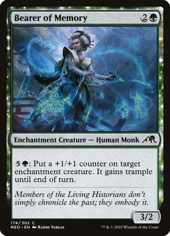 Card Scan of Bearer of Memory | NEO
