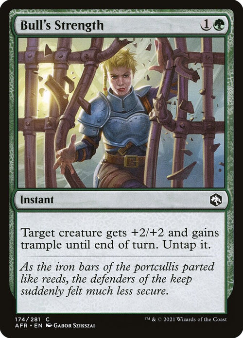 Card Scan of Bull's Strength | AFR