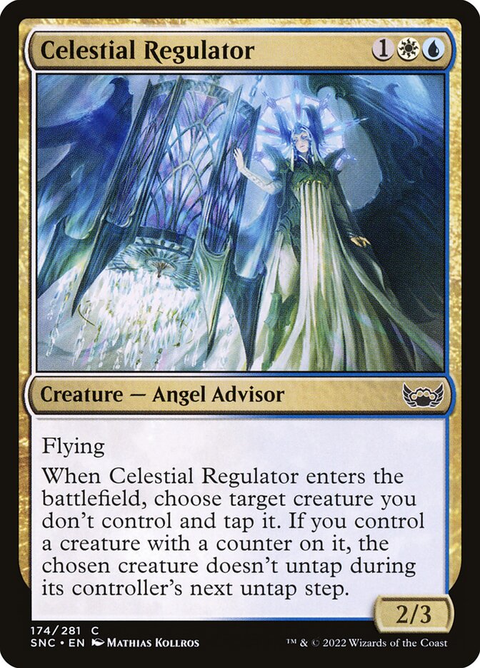 Card Scan of Celestial Regulator | SNC