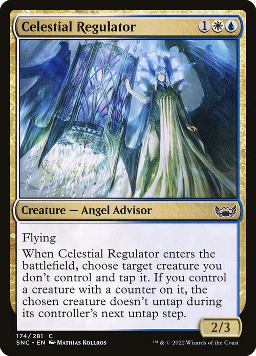 Card Scan of Celestial Regulator | SNC