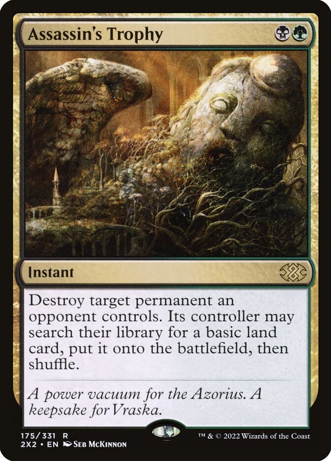 Card Scan of Assassin's Trophy | 2X2