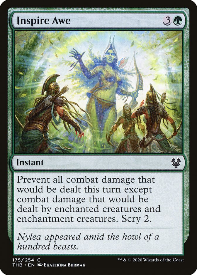 Card Scan of Inspire Awe | THB