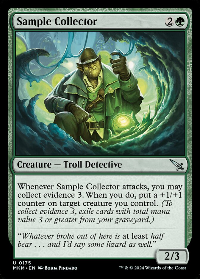 Card Scan of Sample Collector | MKM