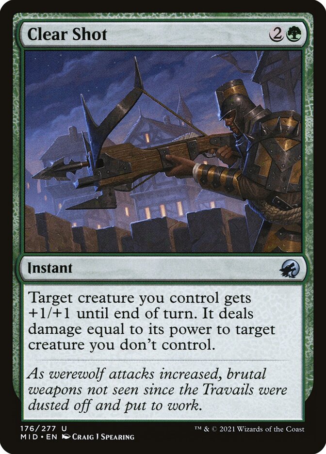 Card Scan of Clear Shot | MID