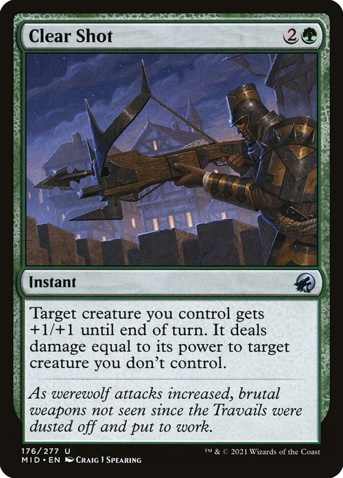 Card Scan of Clear Shot | MID