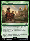 Card Scan of Many Partings | LTR