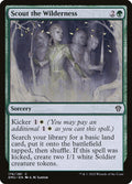 Card Scan of Scout the Wilderness | DMU