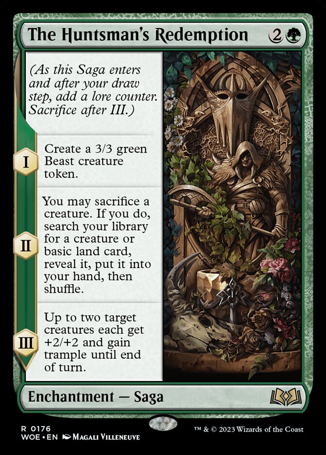 Card Scan of The Huntsman's Redemption | WOE