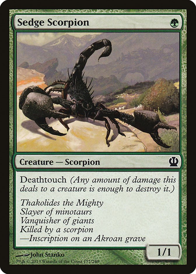 Sedge Scorpion | THS