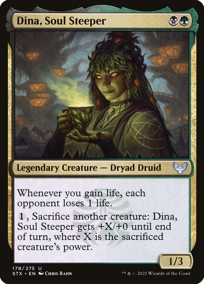 Card Scan of Dina, Soul Steeper | STX