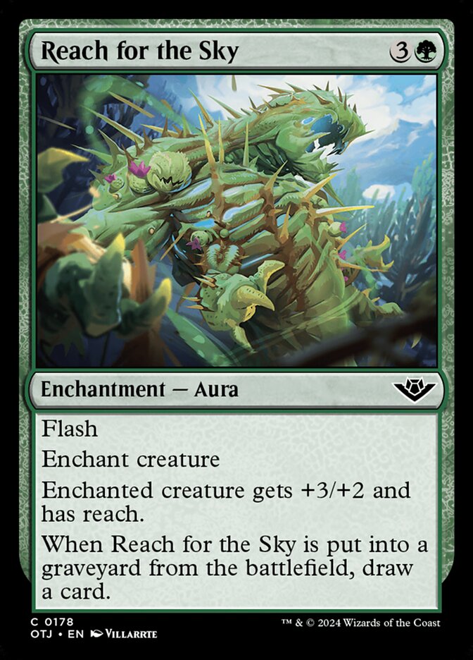 Card Scan of Reach for the Sky | OTJ
