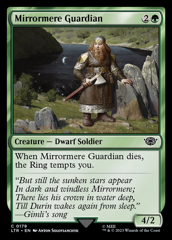 Card Scan of Mirrormere Guardian | LTR