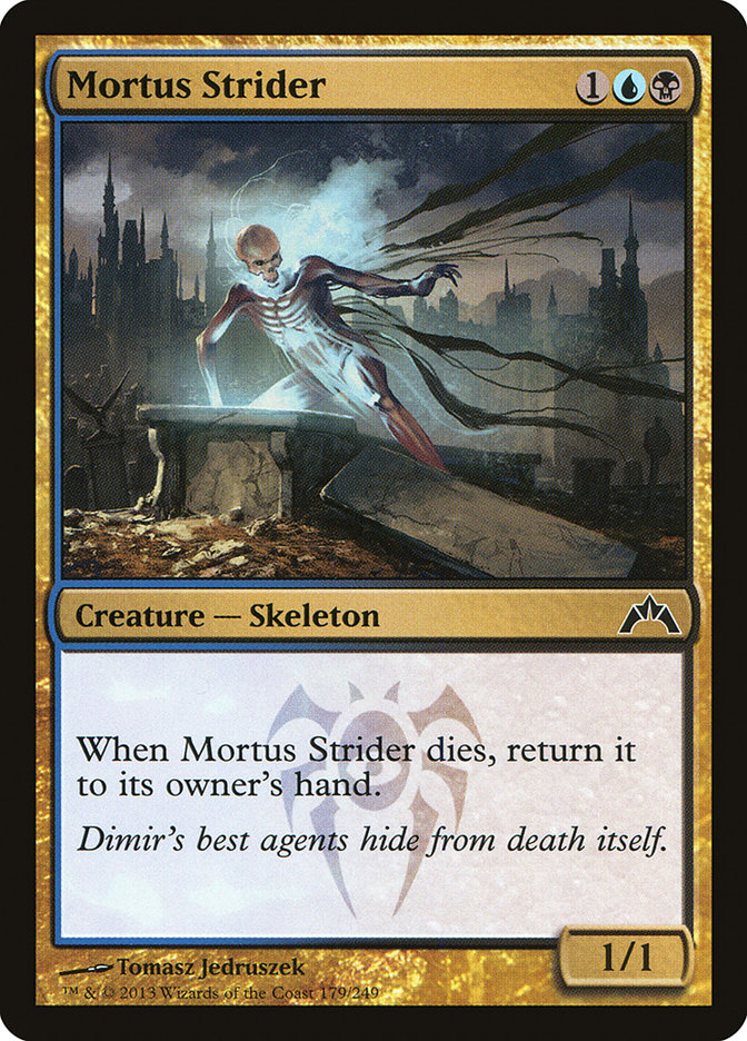 Card Scan of Mortus Strider | GTC