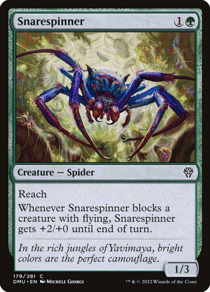 Card Scan of Snarespinner | DMU
