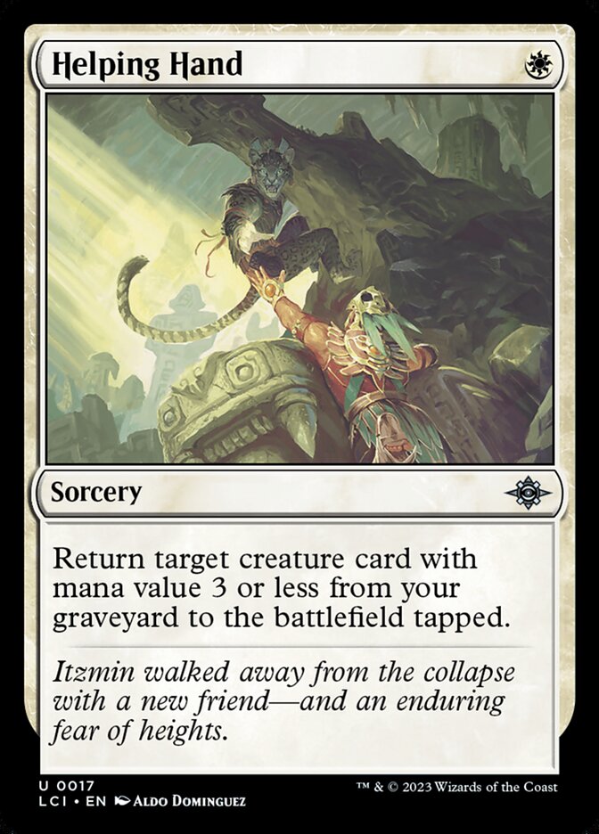 Card Scan of Helping Hand | LCI