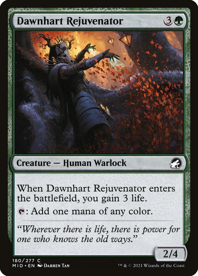 Card Scan of Dawnhart Rejuvenator | MID