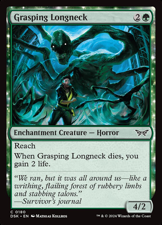 Card Scan of Grasping Longneck | DSK