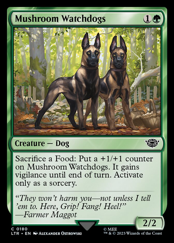Card Scan of Mushroom Watchdogs | LTR
