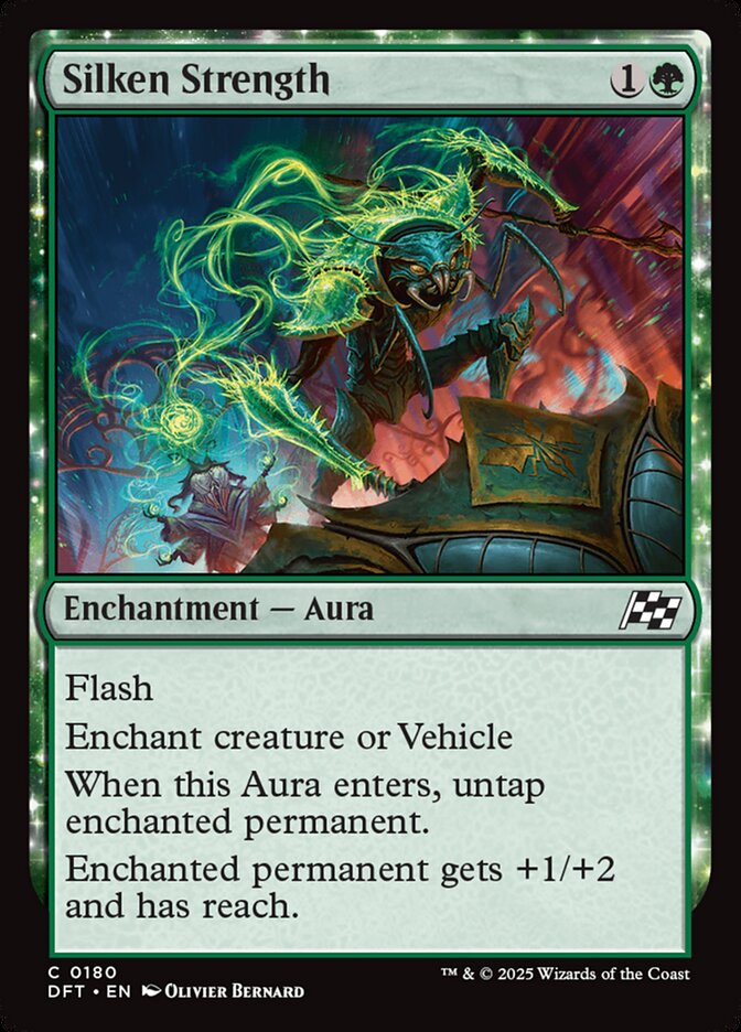 Card Scan of Silken Strength | DFT