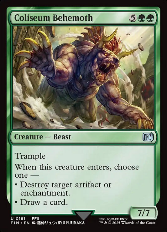 Coliseum Behemoth | FIN