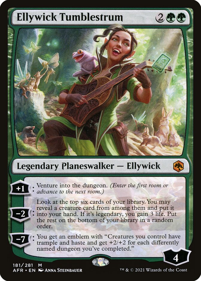 Card Scan of Ellywick Tumblestrum | AFR
