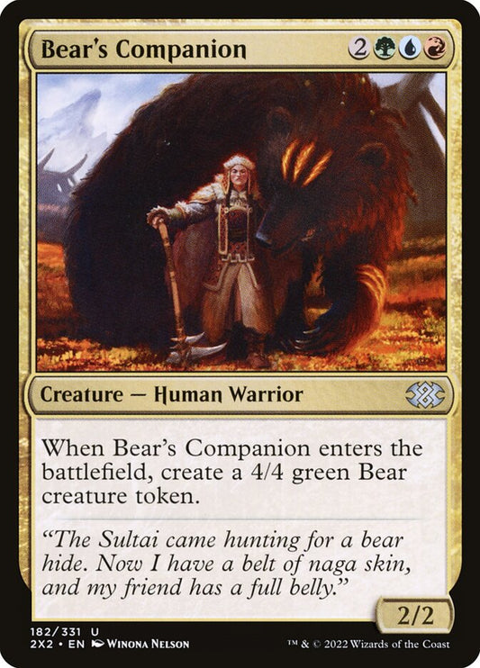 Bear's Companion | 2X2