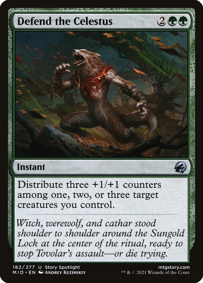 Card Scan of Defend the Celestus | MID