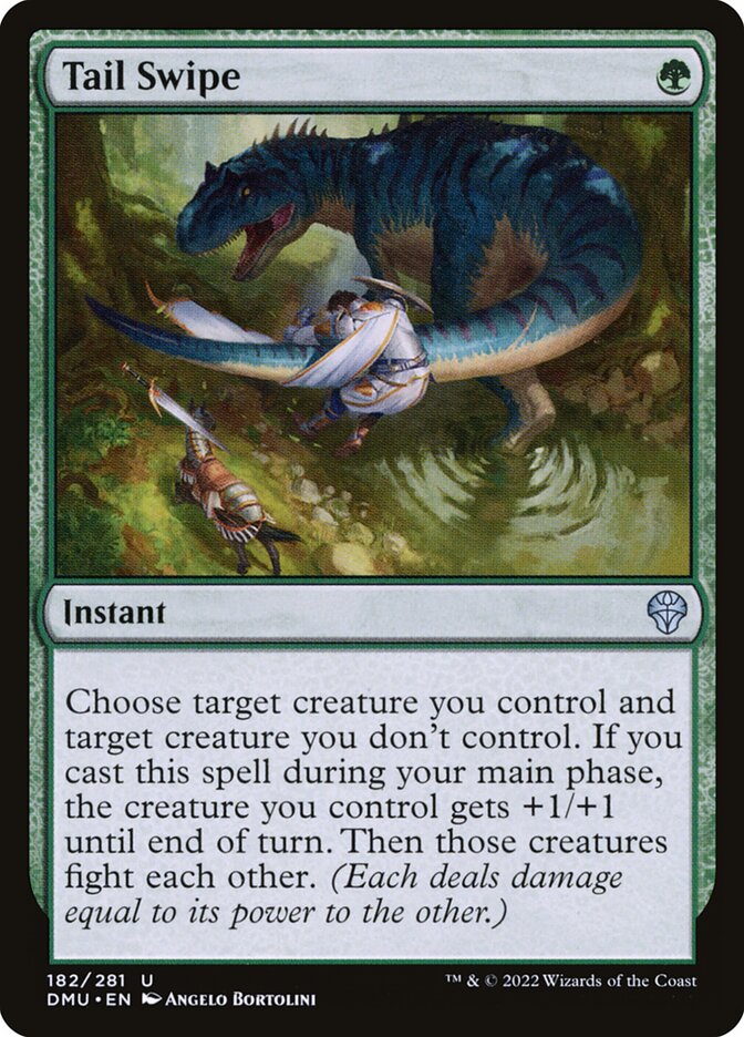 Card Scan of Tail Swipe | DMU