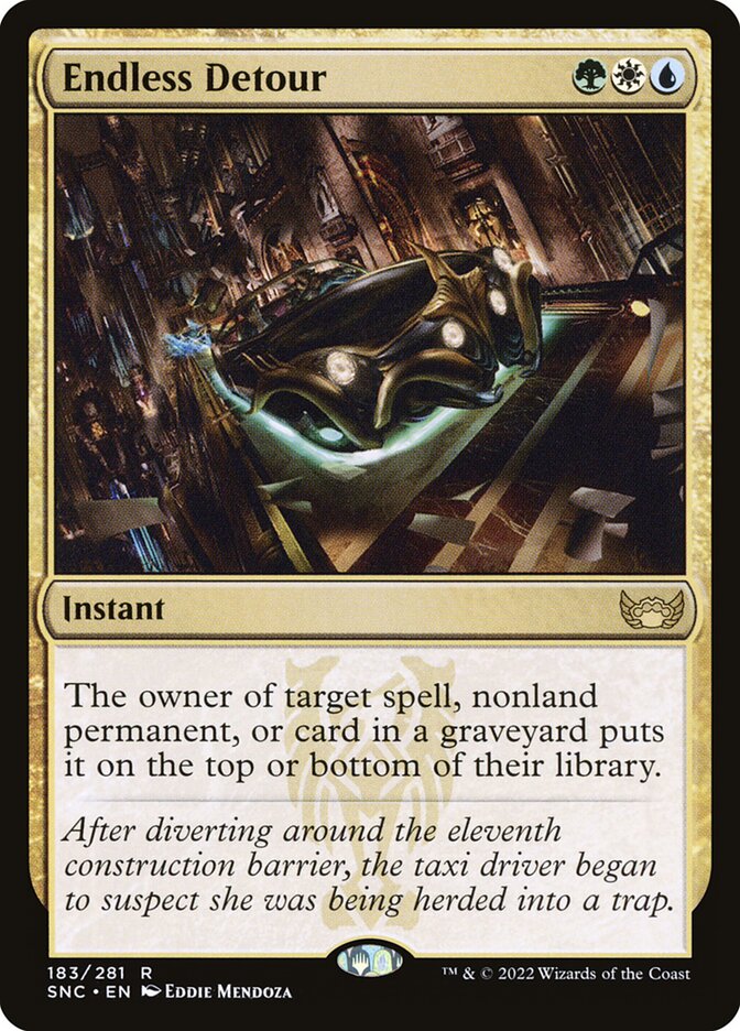 Endless Detour | SNC - Card Scan