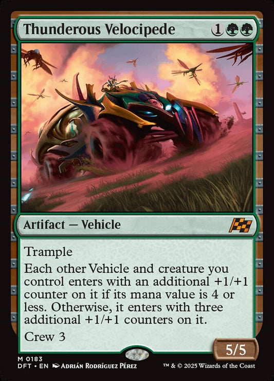 Thunderous Velocipede | DFT