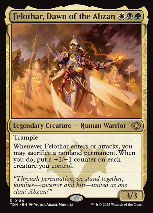 Felothar, Dawn of the Abzan | TDM