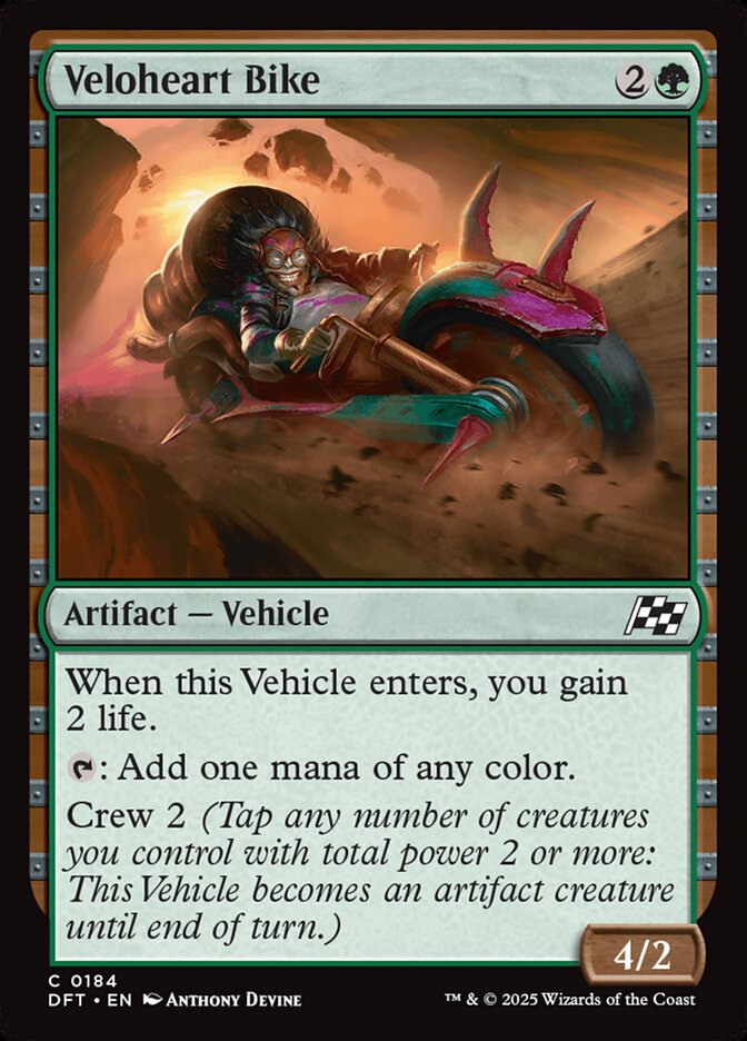 Card Scan of Veloheart Bike | DFT