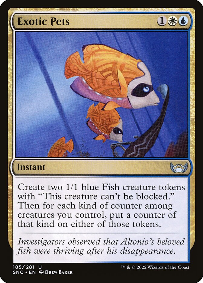 Exotic Pets | SNC (Foil) - Card Scan