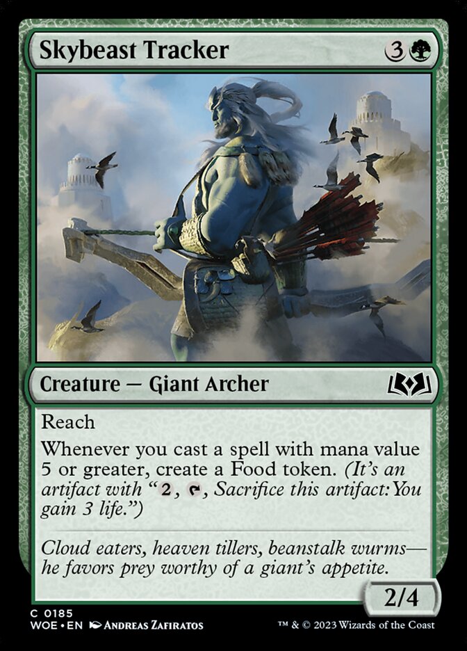 Card Scan of Skybeast Tracker | WOE