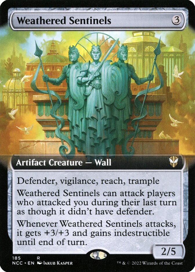 Weathered Sentinels Card Scan