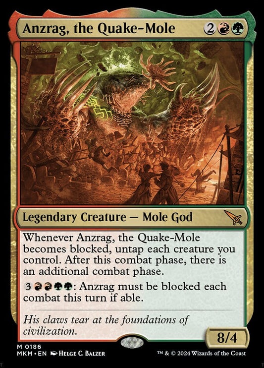 Anzrag, the Quake-Mole | MKM