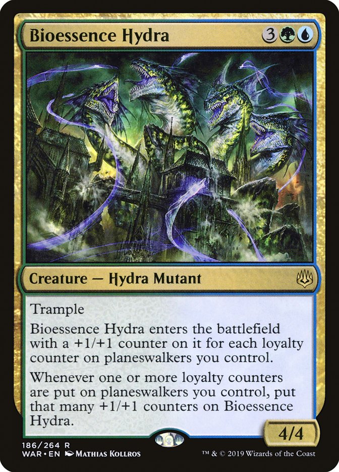 Card Scan of Bioessence Hydra | WAR