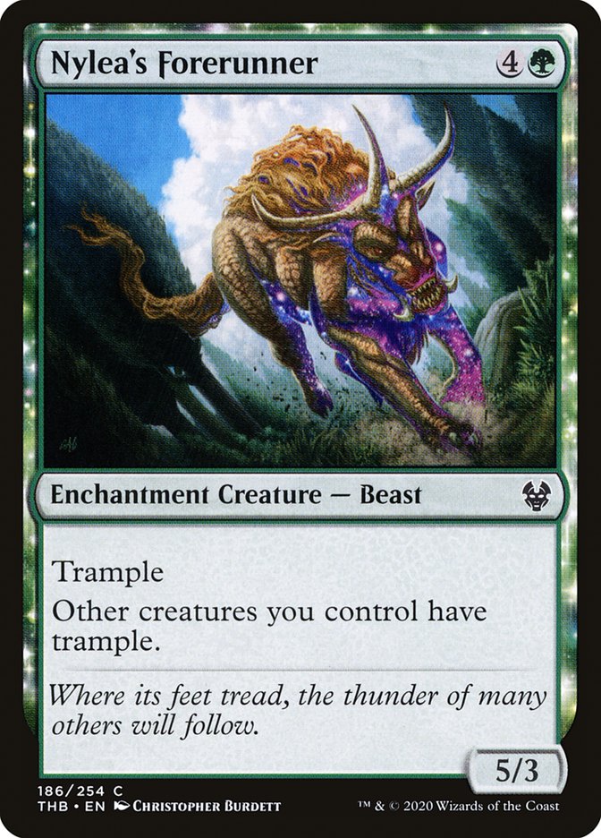Card Scan of Nylea's Forerunner | THB