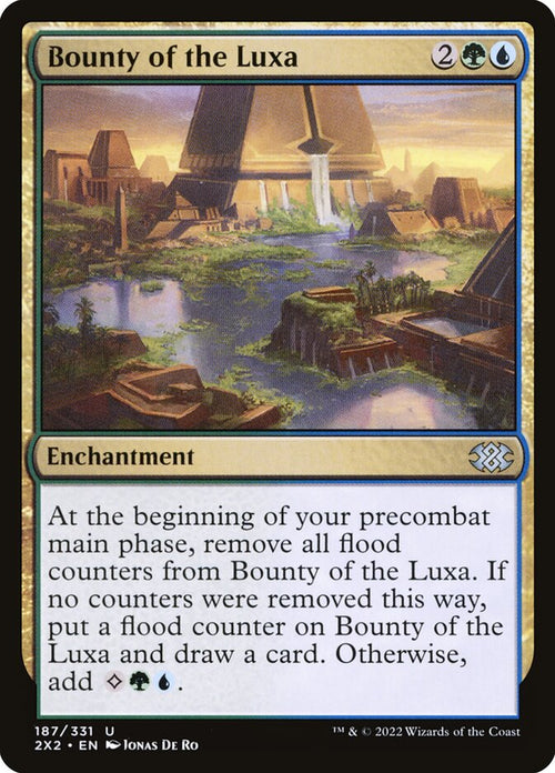 Card Scan of Bounty of the Luxa | 2X2
