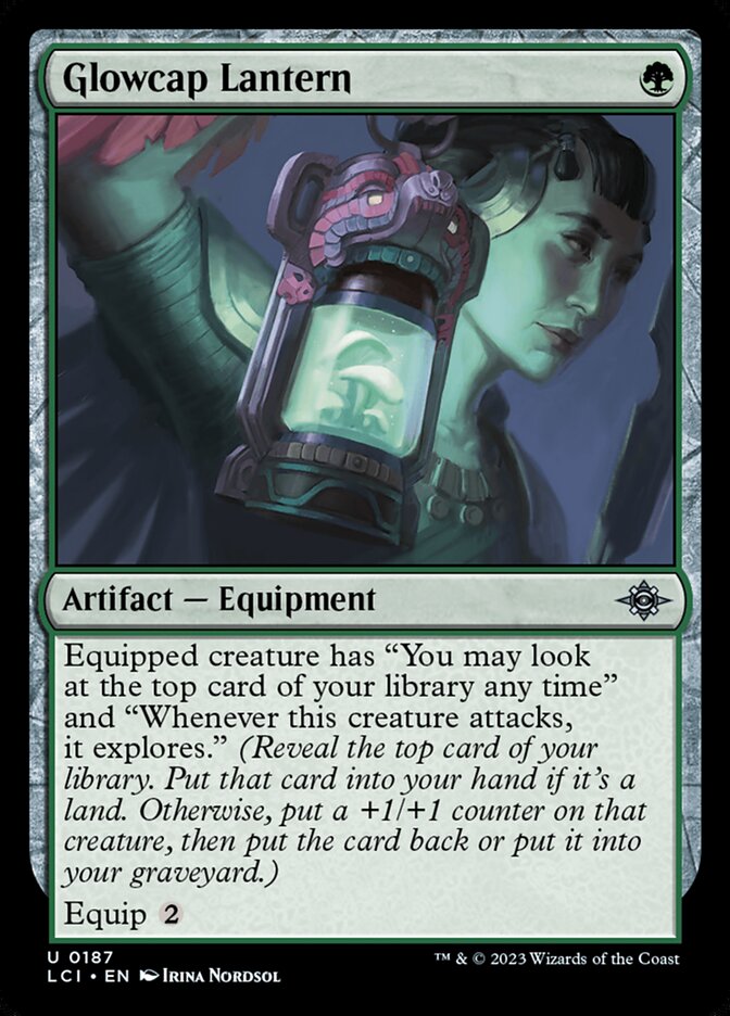 Card Scan of Glowcap Lantern | LCI