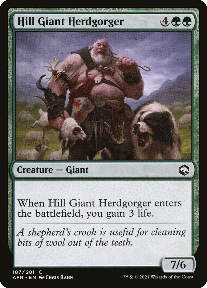 Hill Giant Herdgorger | AFR (Foil)