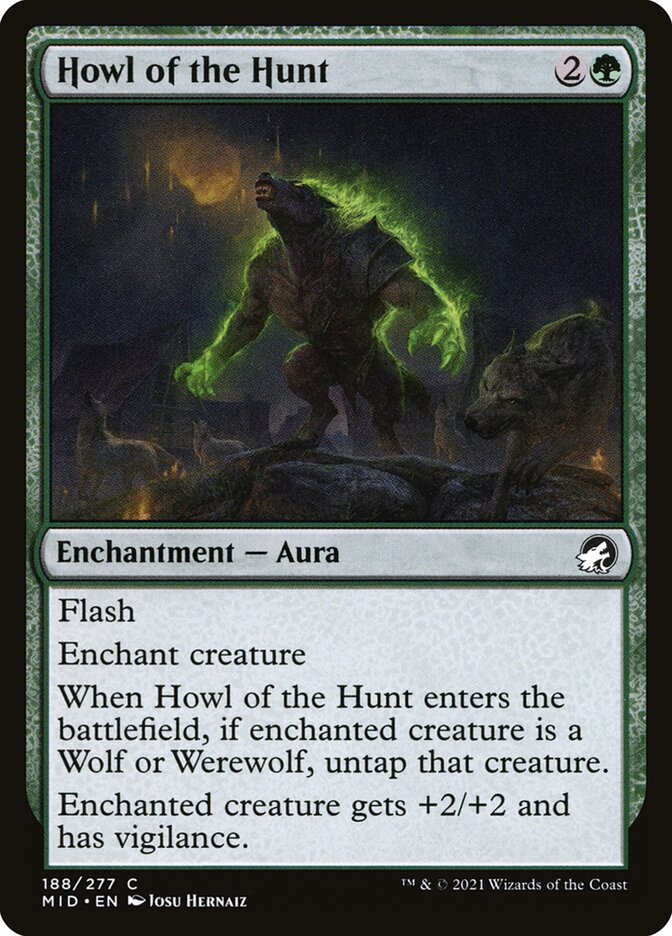 Card Scan of Howl of the Hunt | MID