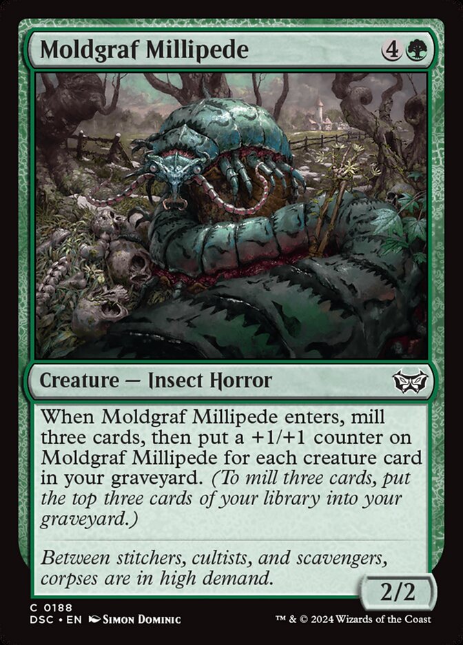 Card Scan of Moldgraf Millipede | DSC