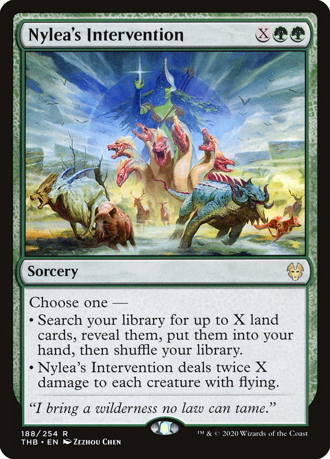 Card Scan of Nylea's Intervention | THB