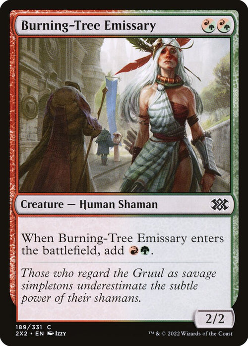 Card Scan of Burning-Tree Emissary | 2X2